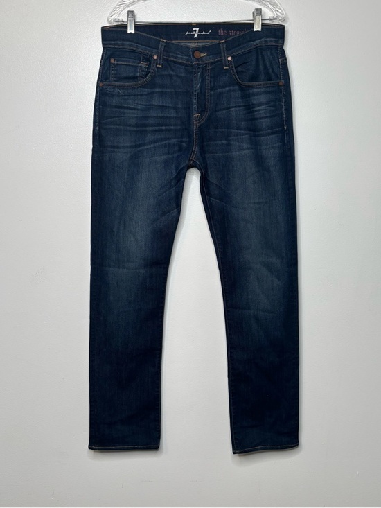 7 For All Mankind Other - 7 For All Mankind Jeans Men’s 32 Dark Blue Denim The Straight Leg